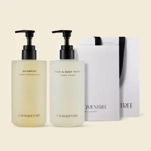 캄모멘트리 떼르말 헤드스파 정수리 샴푸+민감성 바디워시 세트 (500ml/500ml)