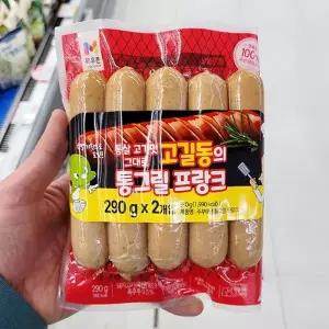 목우촌 고길동의 통그릴 프랑크 290g x 2개 아이스박스포장