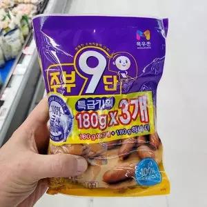목우촌 주부9단 비엔나 소시지 180g x 3개 아이스박스포장