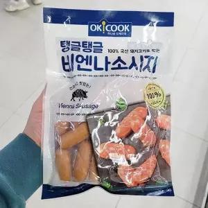 오케이쿡 탱글탱글 비엔나 소시지 420g 아이스박스포장