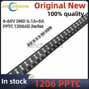 20 개/몫 PPTC1206 0.1A 0.2A 0.5A 1A 1.5A 2A 3A 6V 8V 16V 24V 30V 48V 60V 자체 복구 퓨즈 1206 자동 재
