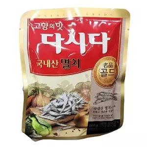 백설 다시다 명품 골드멸치 100G x 3개