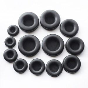 헤드폰 커버용 이어 패드 스폰지 가죽 폼 쿠션 40mm 50mm 55mm 60mm 65mm 70mm 75mm 80mm 85mm 90 95 100 105mm 110mm