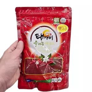 태자비 유기농 태양초 고춧가루 500g