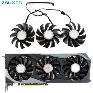 PLA09215S12HH T129215BU RTX 3070 RX6800 XT GPU 팬 기가바이트 RX 6900XT 6800XT 6800 게이밍 OC 그래픽
