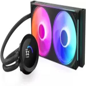 NZXT 크라켄 플러스 240 RGB AIO CPU 액체 냉각기 240mm 라디에이터 F240 코어 싱글 프레임 팬 맞춤형