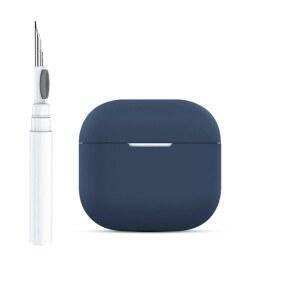 청소 세트가 포함된 AirPods 4용 실리콘 케이스 Apple AirPods 4세대 헤드폰 액세서리용 무선 이어폰 커버