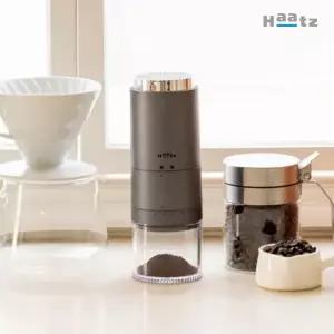 하츠 커피그라인더 무선 원두분쇄기 그라피 가정용 캠핑용 MNS