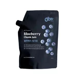 오트리 블루베리 청크잼 1kg 1박스 6개