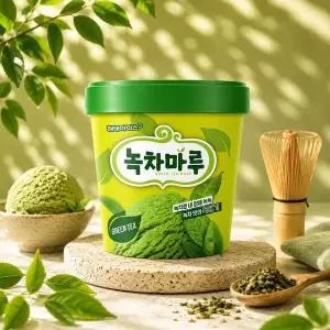 [해태] 마루카톤 파인트 녹차 6개