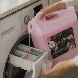 대용량 섬유유연제 장미향 섬유부드럽게 정전기방지 실내건조 향기지속 20kg