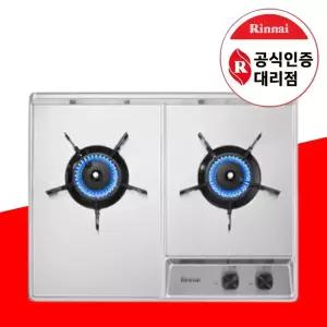 린나이 빌트인 가스레인지 2구 원터치점화