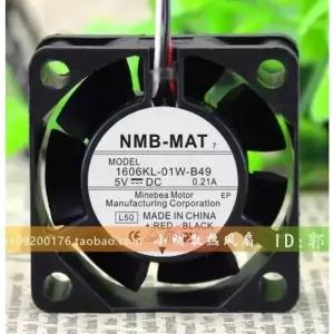 NMB 1606KL-01W-B49 용 팬 5V 0.21A 4cm 4015 감지 알람 가변 주파수 팬 40x40x15mm