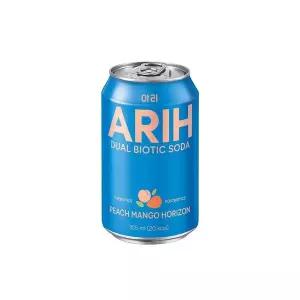 [신세계라이브쇼핑]아리 ARIH 듀얼바이오틱소다 피치망고호라이즌 (24개) 복숭아+망고맛