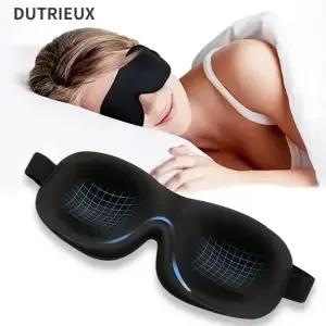 3D 수면 마스크 쉐이딩 통기성 커버 자연 메모리 폼 블록 야간 블라인드 셀로
