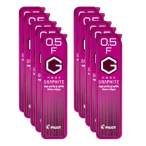 파이롯트 샤프심 네옥스 그라파이트 0.5mm 10개 1세트 필기도구