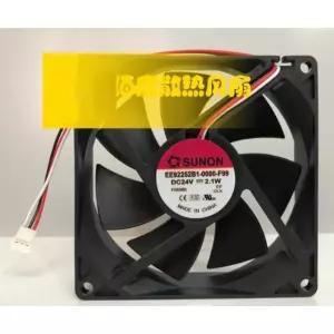 SUNON EE92252B1-0000-F99 DC24V 2.1W 9025 쿨러 팬용 새 냉각 팬 90x90x25mm