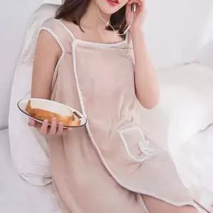 원피스 위생적인 샤워가운 타올