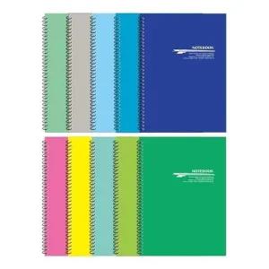 (펜피아) 2500 스프링 PP노트 중 (25절)/150x206mm/66매 박스(120개입)