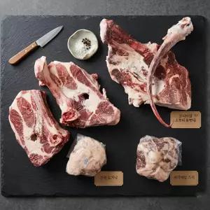 (한마음 미트)국내산 원기 회복을 위한 한우 명품 보양 세트 소꼬리, 반골, 도가니, 스지, 10KG (냉동)