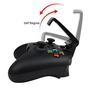 1pcs 모바일 폰 클립 스탠드 XBOX 호환 호환 Series S X 컨트롤러 호환 마운트 홀더 핸들 브래킷 S/X 게임