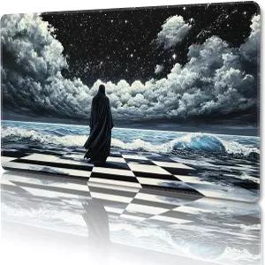 MTG 플레이매트 매직 카드 게임 TCG 및 CCG 무료 보관 가방 크기 24 x 4 인치 존 없음 데스 갓