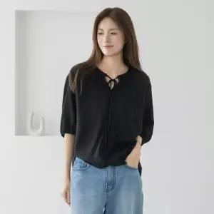 엄마옷 마담4060 샤샤백시어블라우스 -QBL2606111-