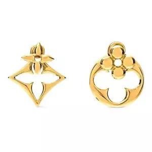[LOUIS VUITTON]루이비통 LV 플라워그램 이어링 골드 157409646