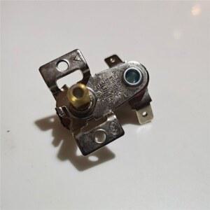1/2pcs 250V 16A T250 온도 조절기 0-250 전기 오븐 온도 컨트롤러 KST-168 270 각도 M4 나사 구멍 스위치