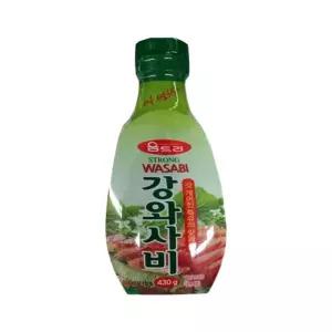 움트리 간편 납품용 초밥 식자재 일식집 고추냉이 강와사비 식당용 430g 1개