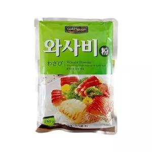 골드스푼 식당 가정용 초밥 캠핑 고추냉이 와사비분 일식횟집용 240g 1개