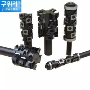 홈파기 나선형 비트 루터날 트리밍 헤드 헬리컬 헬리컬날