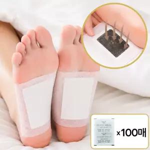 발바닥 패치 발패치 독소 제거 독소패치 100개입 1박스