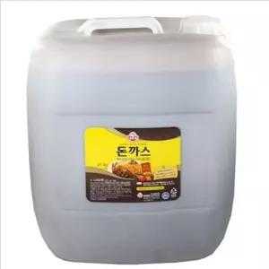 업소용 오뚜기 돈까스 소스 전문점 대용량 돈까스 소스 21kg 식당