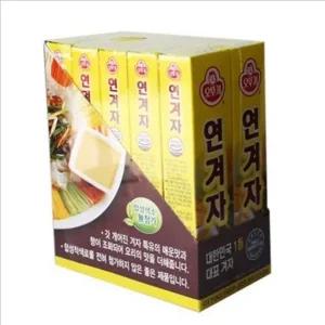 양장피 오뚜기 연겨자 튜브 튜브 연겨자 소스 겨자 100gX24개입