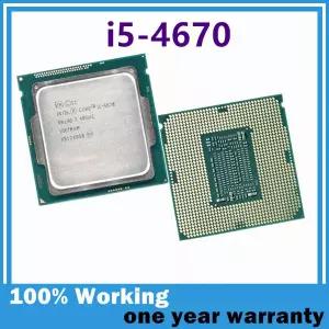 코어 i5-4670 SR142 i5 4670 4코어 4스레드 3.4GHz 6MB 22nm DDR3-1333/DDR3L-1600 MHz 84W LGA 1150