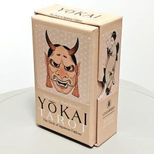 요괴 타로 데크 127cm 78 PCS 카드 일본제품 민속에 뿌리가 있음 350GSM 양각 카드지에 인쇄됨 견고한 상자