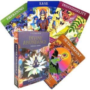 Divine Abundance 오라클 덱 영문 설명 타로 카드 점술 운명 단자문용 D