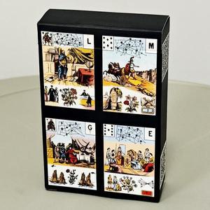 54 PCS Lenormand OrACle Cards Grand JEU De Mlle Deck 96cm 350GSM 이중 양각 카드 용지에 인쇄