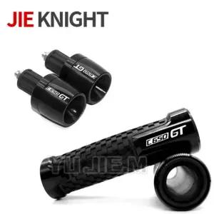 BMW C650GT C650 GT 7/8 인치 22mm CNC 오토바이 핸들 바 그립 스터 BlackC