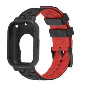 Xiaomi Redmi Watch 5 active/5 Lite 안티 드롭 커버 스크린 소프트 쉘 통기성 스포츠 밴드 용 실리콘 보호 케이스 + 스트랩
