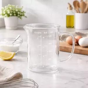 마카 내열유리 계량컵 500ml