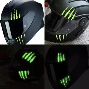 몬스터 클로 스크래치 스쿠터 스티커 오토바이 헬멧 Shark LS2 Arai Shoei YGGZC