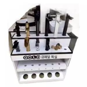수전 단면 진열대 거치대 매대 매장 가게 샤워기 수도