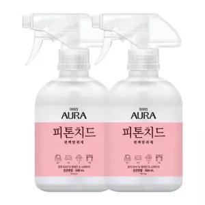 아우라 피톤치드 500ml 은은한향 x 2개 .