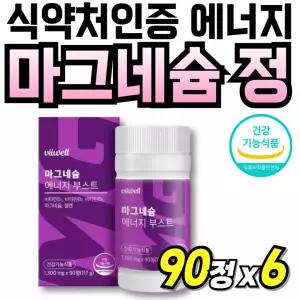 신경 마그네슘300 액티브 맥스 스피드 고급 근육 중년 비타민비 활력 비타민B 에너지 선물 고품질 식약처인