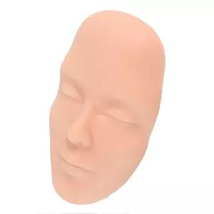 3D 연습 페이스 하이퍼 리얼리스틱 프리미엄 실리콘 스킨 타투 영구 메이크업 풀페이스 마네킹 라이트 톤