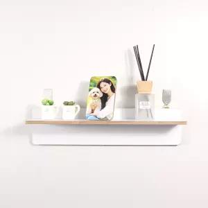 다빈 라인 벽걸이 선반 화이트 인테리어 벽선반