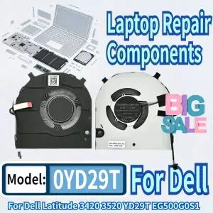 Dell Latitude 3420 3520 0YD29T YD29T EG500G0S1 CH80 라디에이터용 노트북 CPU 냉각 팬 쿨러