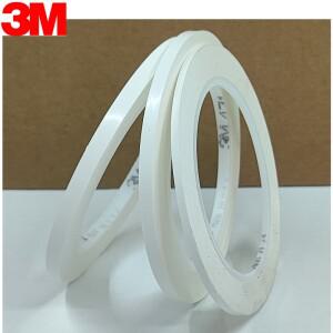 3~4~5~10mm~50mm 폭 자동차 차량  전동  헬멧  곡선 보드 트림 장식  매트 화이트용 3M 471 강력 비닐 테이